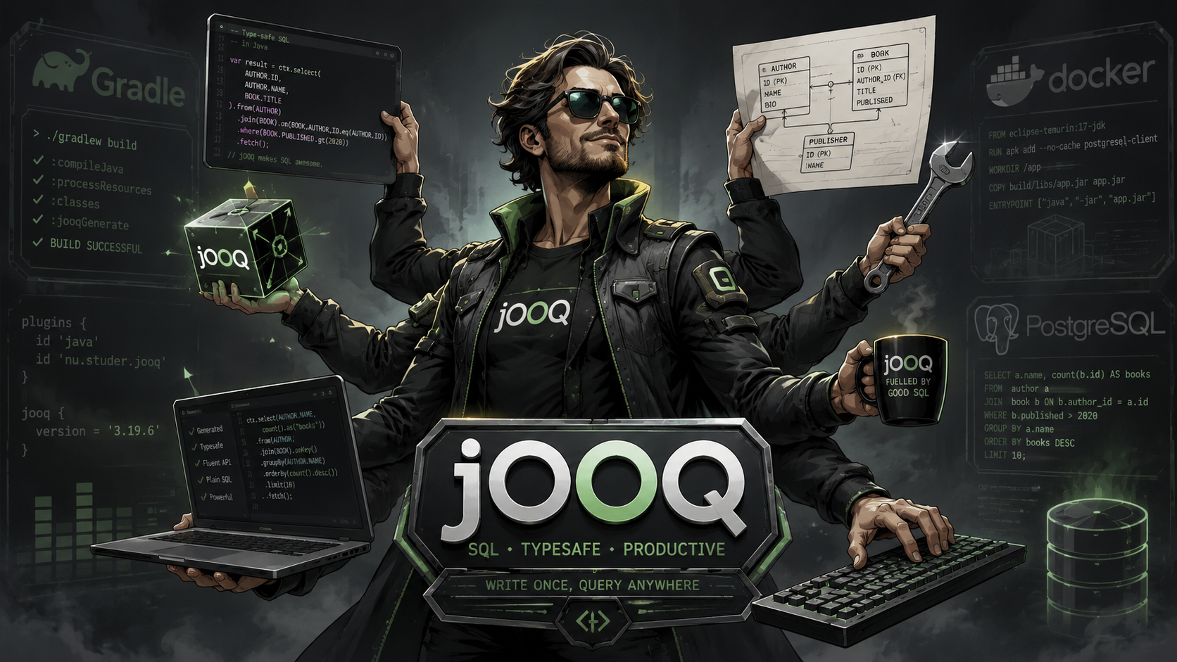 Гайд по jOOQ и Gradle